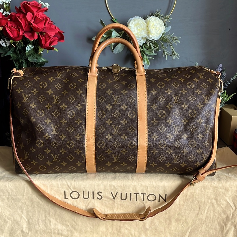 Louis Vuitton Keepall Bandouliere size 55